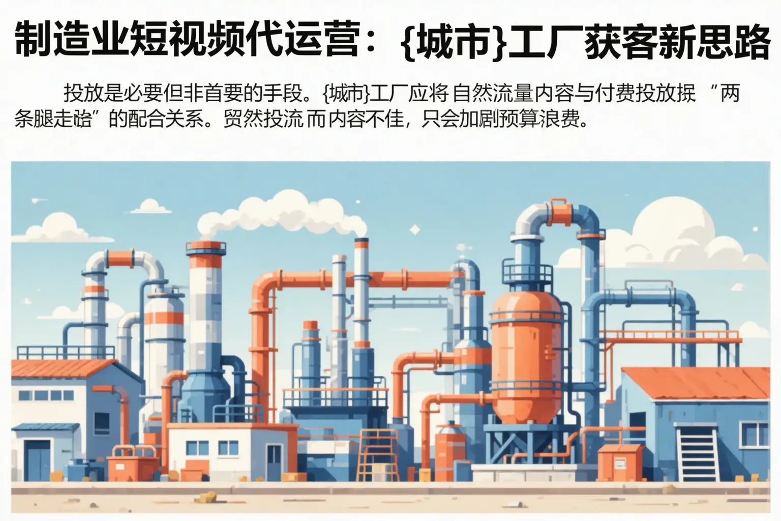 制造业短视频代运营：西双版纳工厂获客新思路