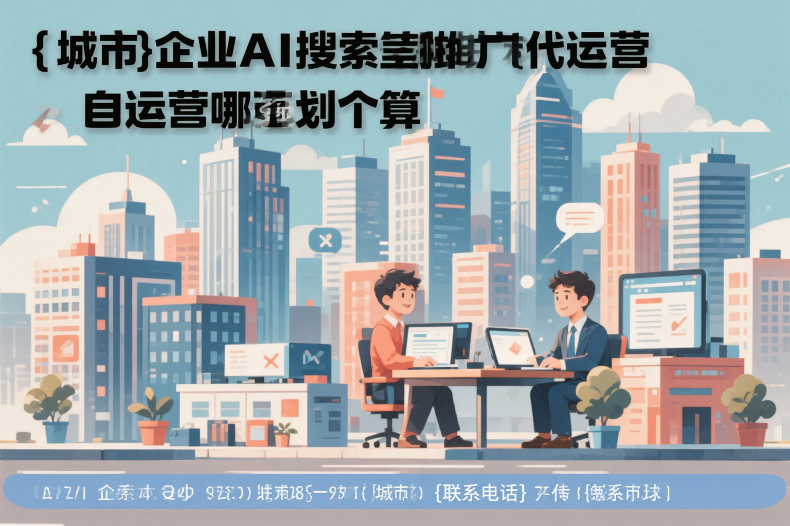 西双版纳企业AI搜索推广代运营和自运营哪个更划算
