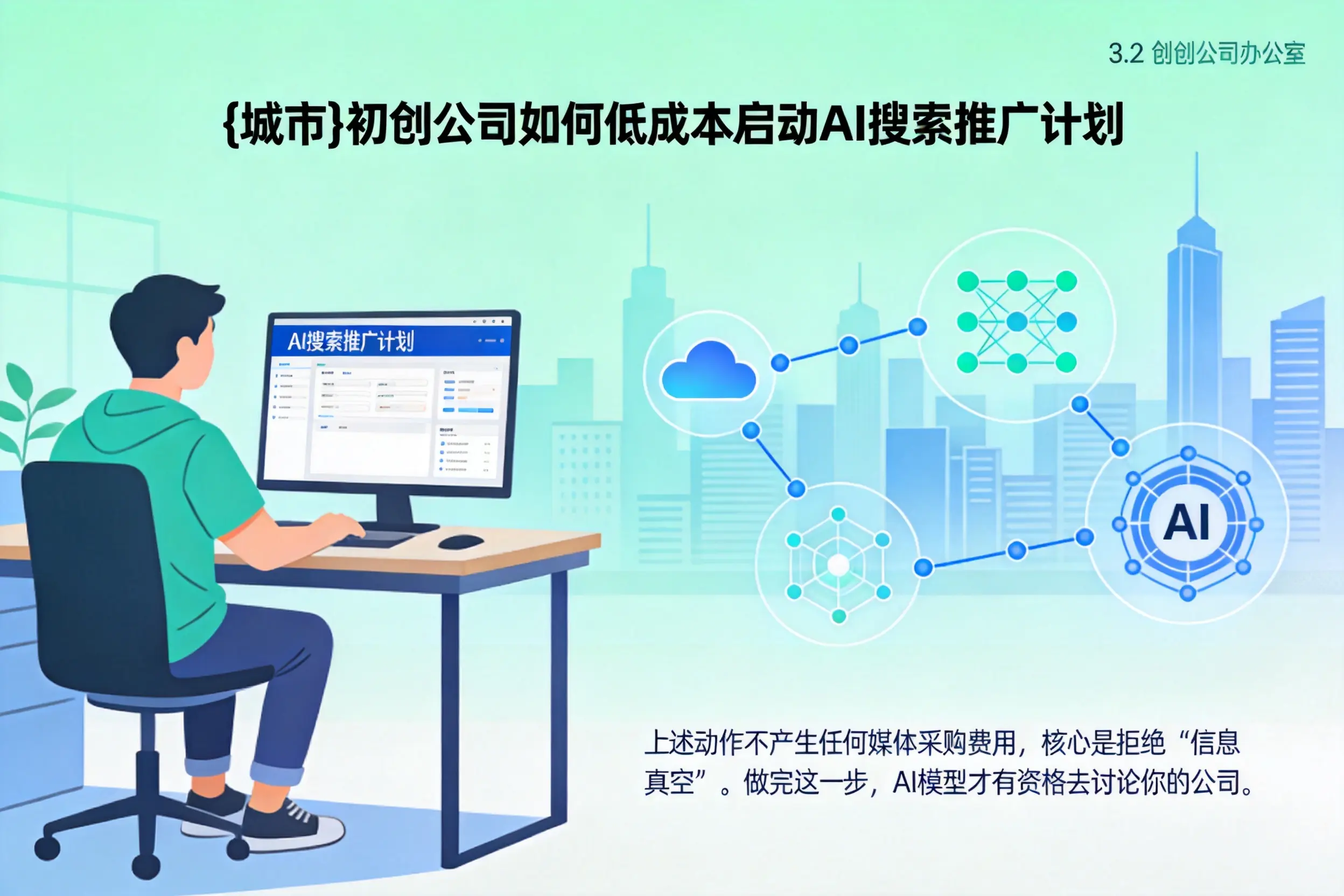 西双版纳初创公司如何低成本启动AI搜索推广计划