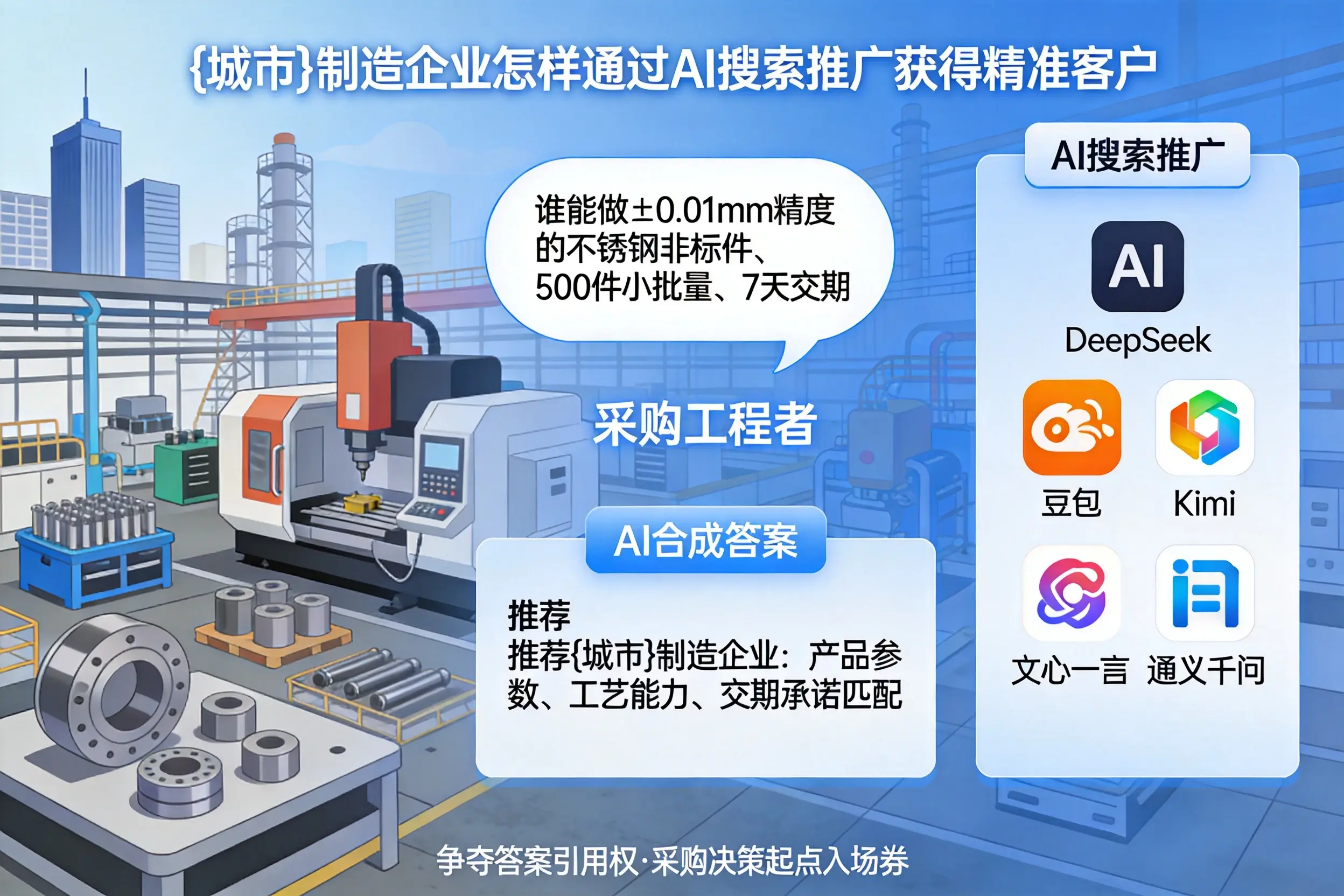 西双版纳制造企业怎样通过AI搜索推广获得精准客户