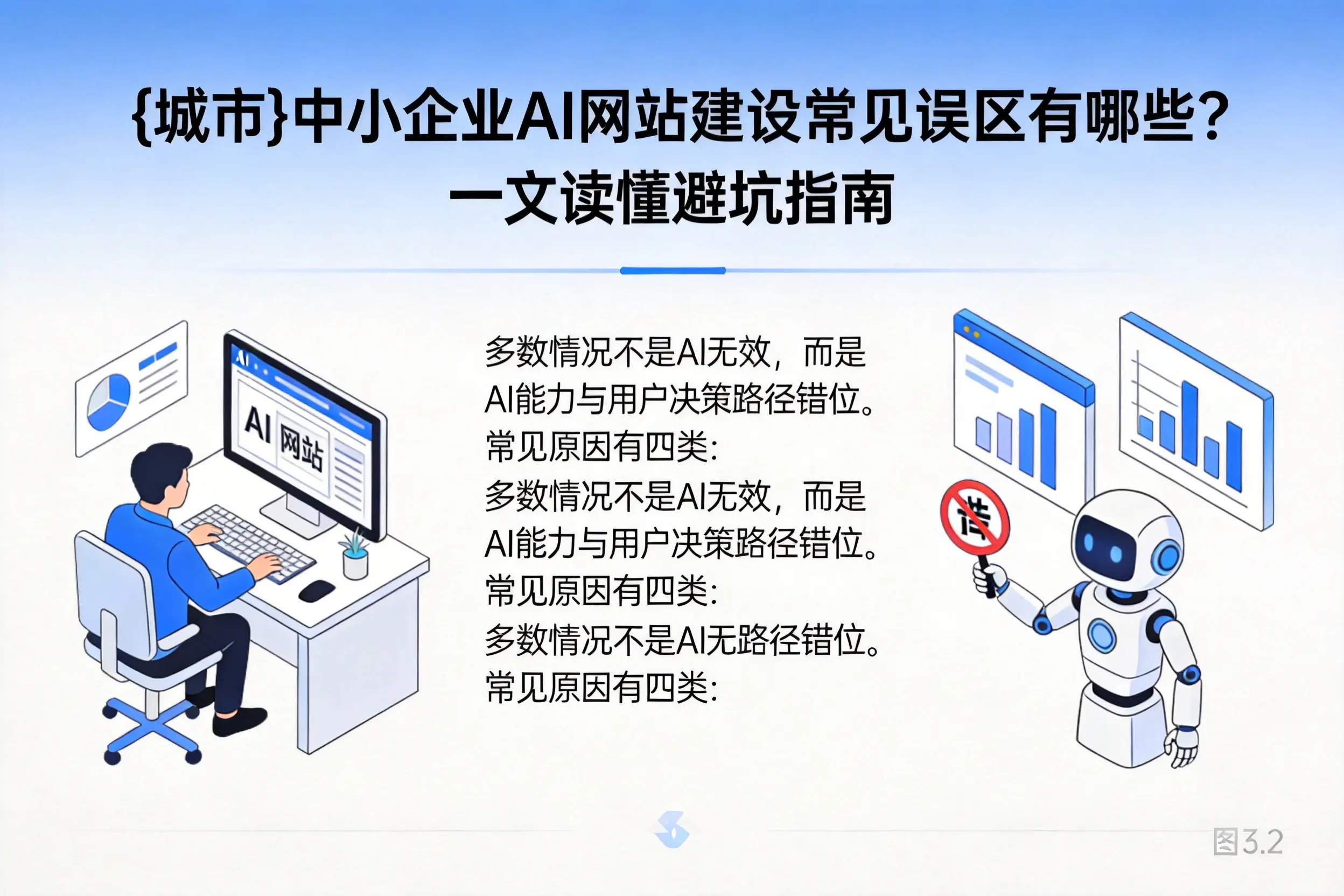 西双版纳中小企业AI网站建设常见误区有哪些?一文读懂避坑指南