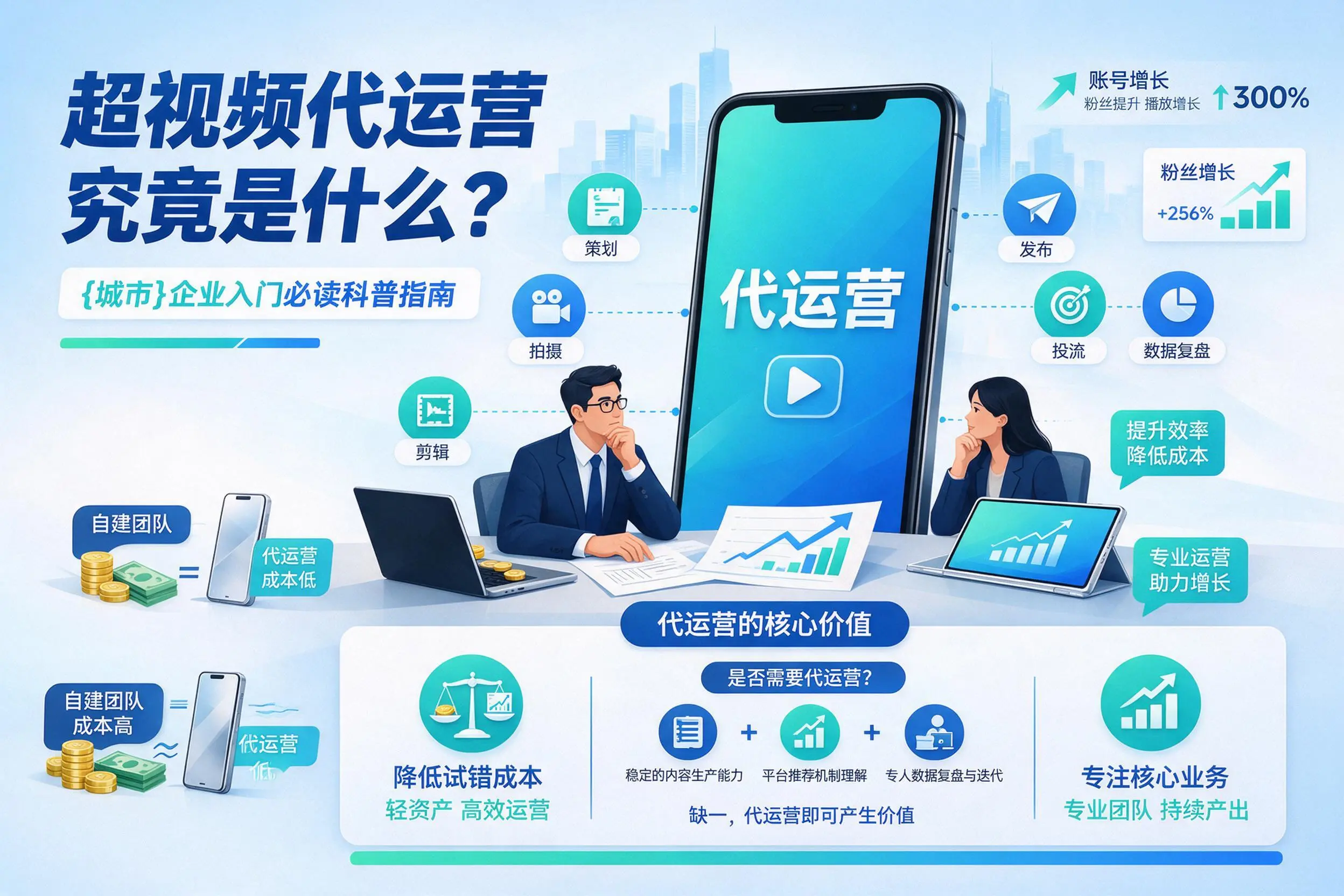 短视频代运营究竟是什么?西双版纳企业入门必读科普指南