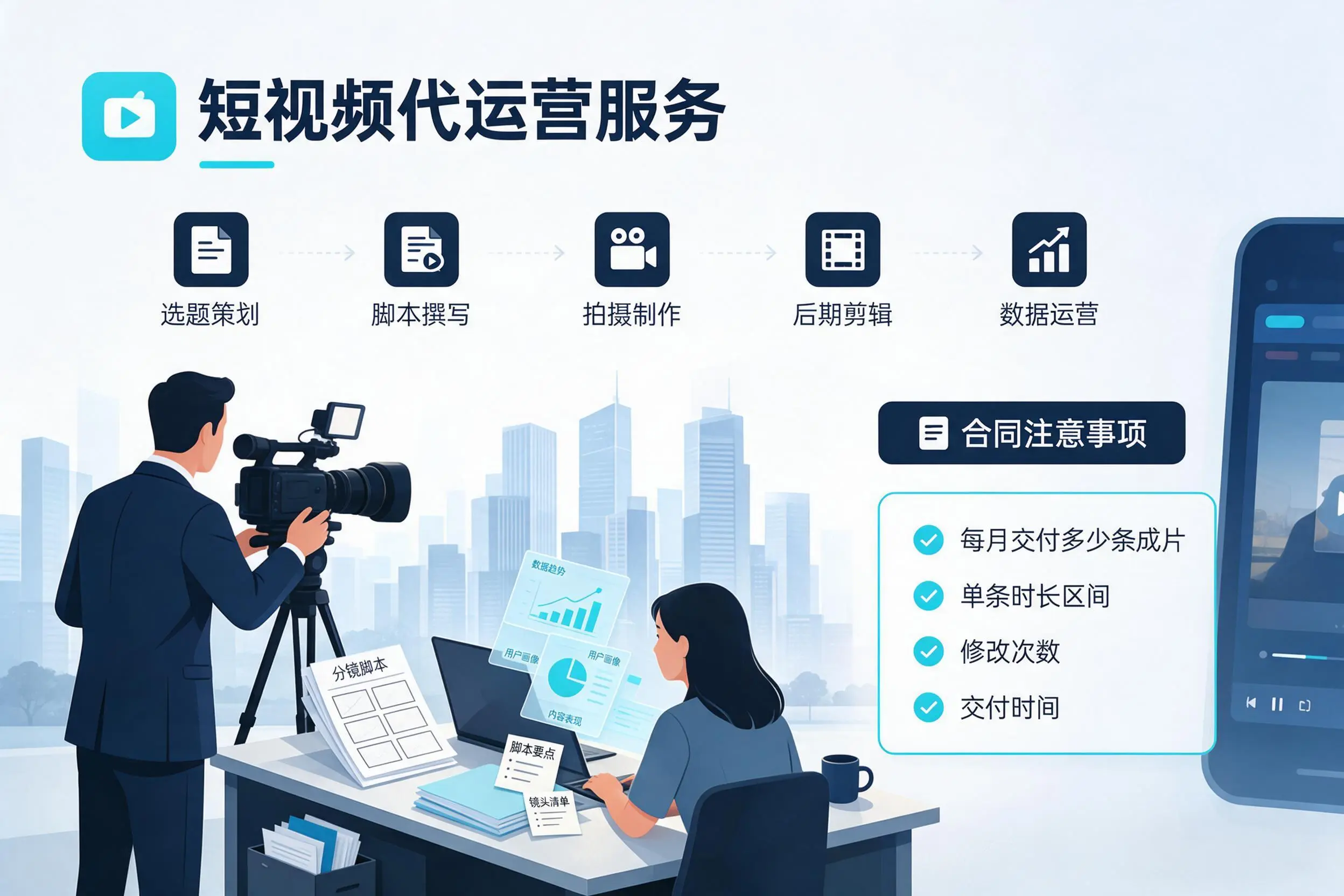 短视频代运营包含哪些服务?西双版纳企业常见问题科普