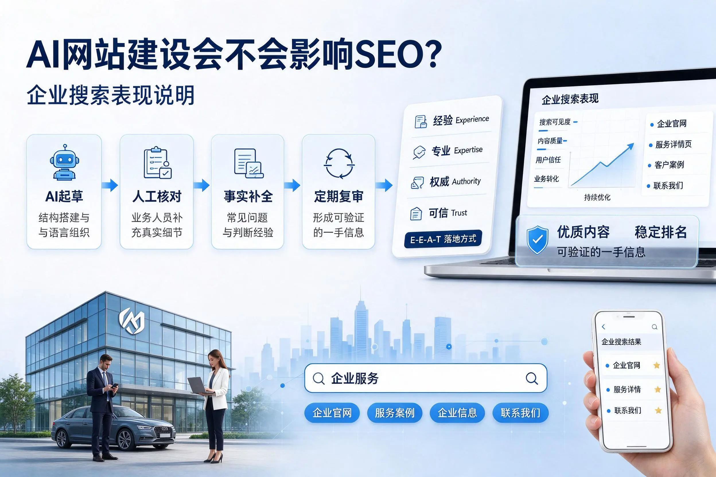 AI网站建设会不会影响SEO?西双版纳企业搜索表现说明