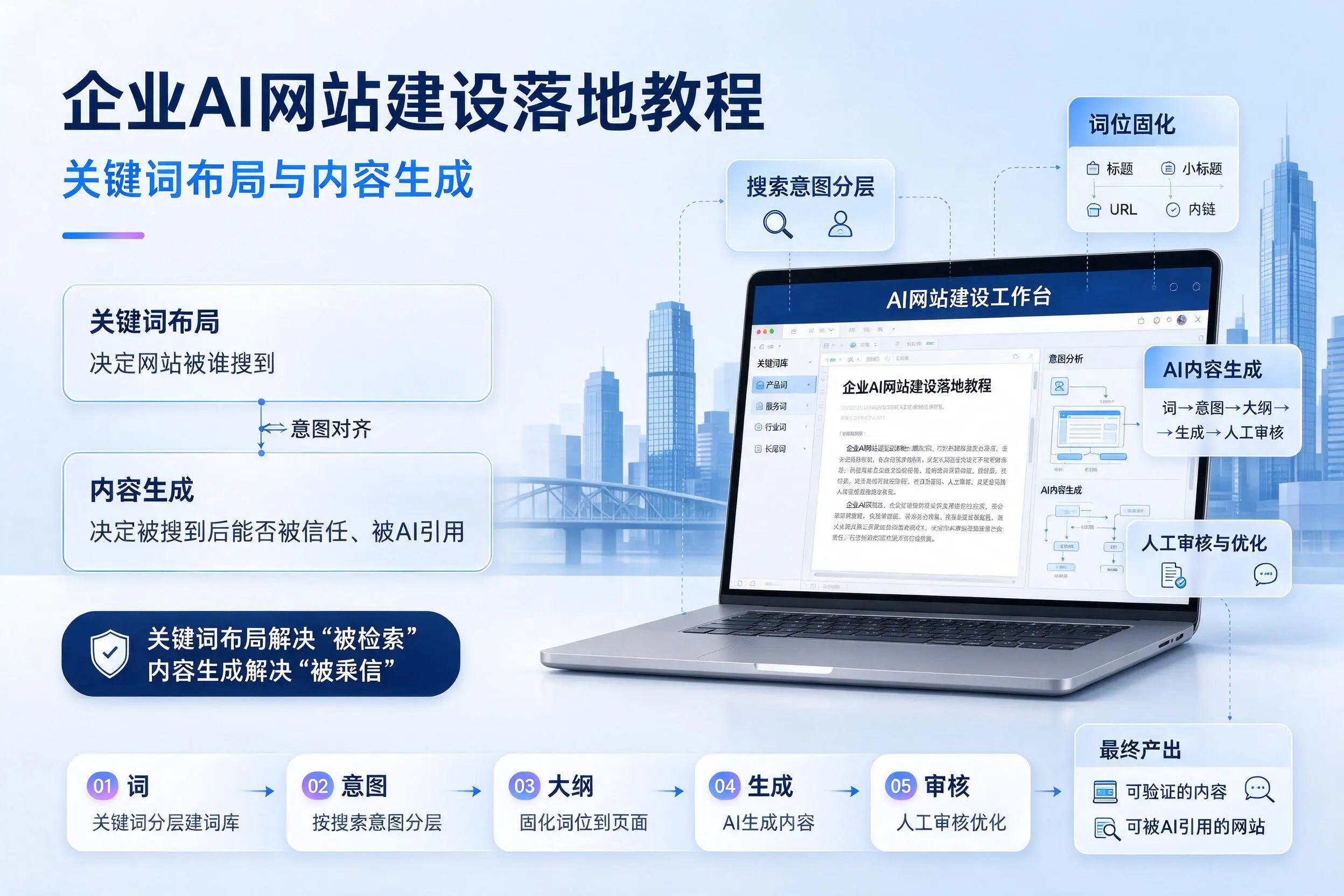 西双版纳企业AI网站建设落地教程：关键词布局与内容生成