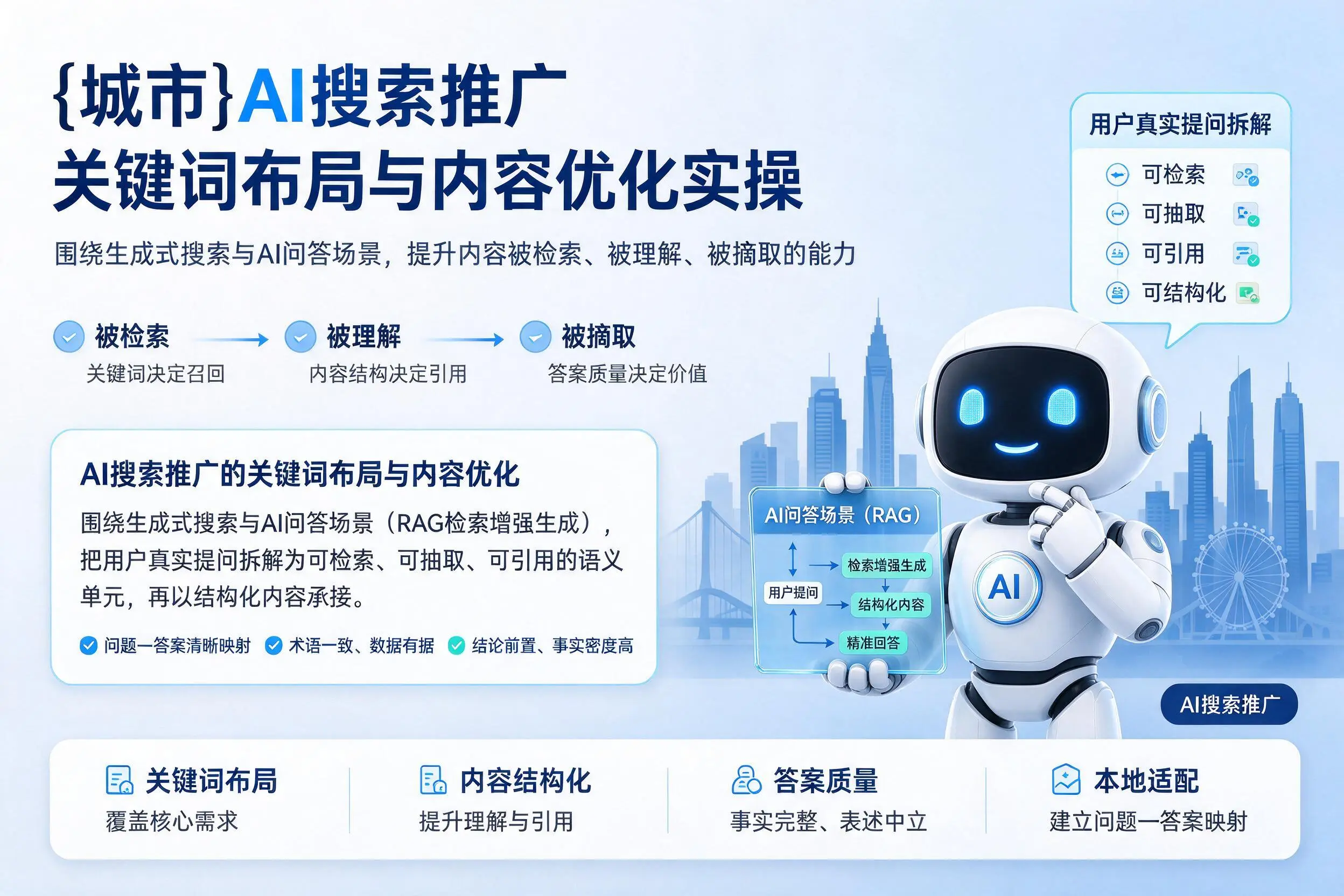 西双版纳AI搜索推广关键词布局与内容优化实操